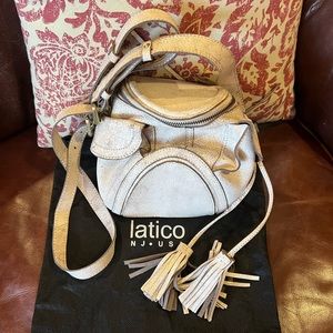 Latico distressed leather crossbody bag